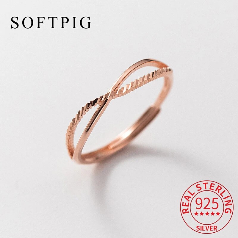 【送料無料】 指輪 リング シルバー クロス 十字架 レディース 女性 リアル 925 スター 星リング 調整可能 ファッション クラシック ファイン ジュエリー ミニマリスト アクセサリー