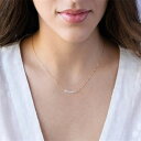 【送料無料】 チョーカー ペンダント ネックレス 白 ホワイト クリスタル チェーン レディース クオーツ ハンドメイド イレギュラー バー クリア ギフト 彼...