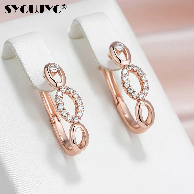 【送料無料】 ピアス ジルコニア ゴールド ドロップ レディース 女性 585 ローズ カラー ナチュラル ジルコン パヴェ セッティング ファイン ジュエリー