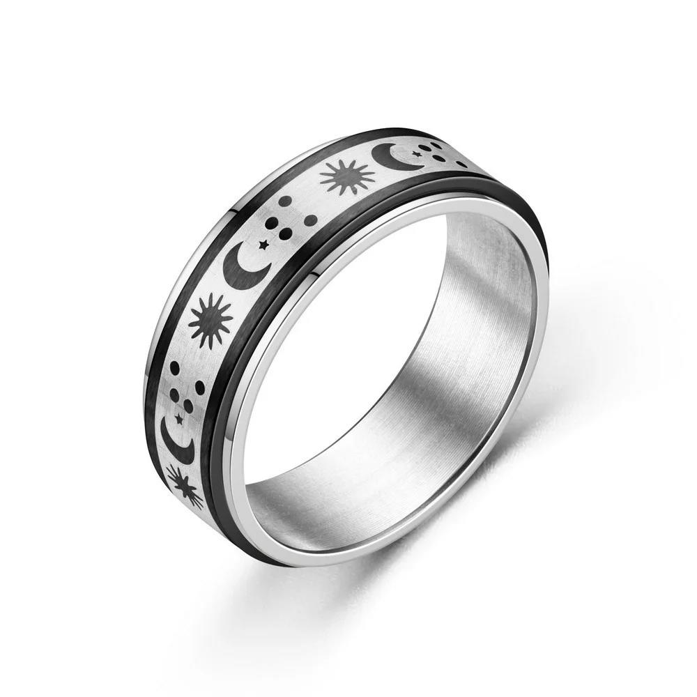 【クーポン利用で4480円】 指輪 リング ステンレス スピナー 月 レディース 女性 ...