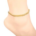 【送料無料】 アンクレット 指輪 リング ブレスレット ステンレス キューバ チェーン レディース スチール ガール ビーチ 足首 アンクル 足 リンク 調整可...