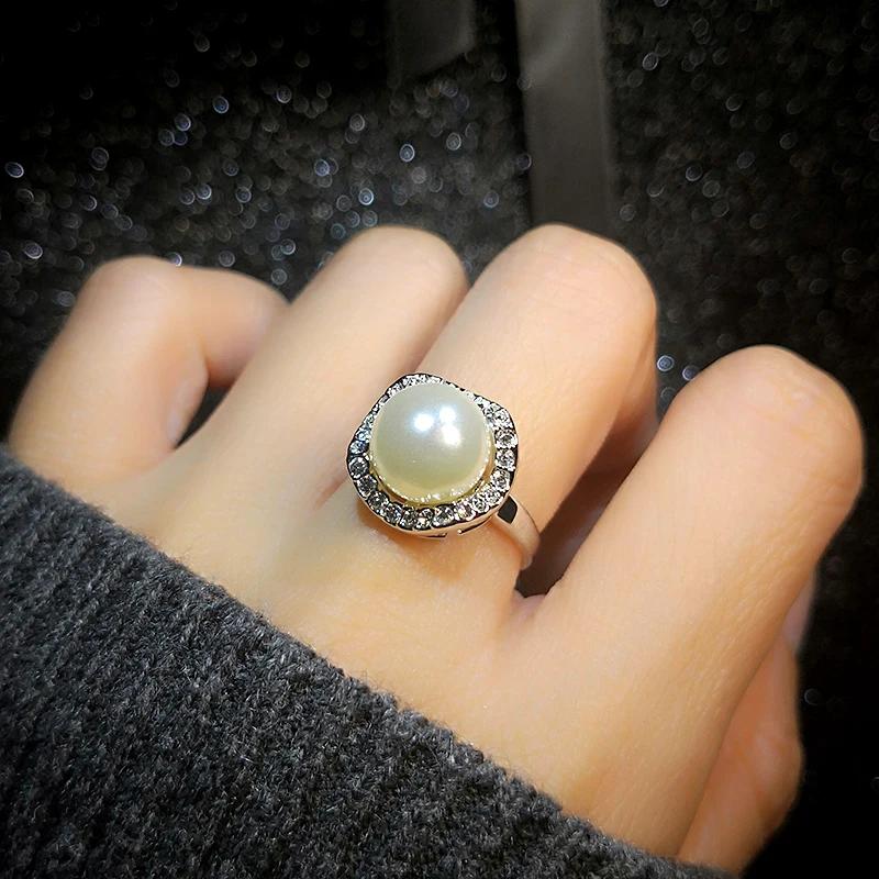 【送料無料】 指輪 リング ゴールド シルバー パール レディース ローズ カラー トレンド イミテーション パーティ 結婚式 ウェディング ジュエリー ガール...