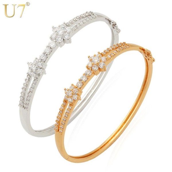 【送料無料】 ファッション トレンド シルバー ジルコニア 腕輪 ブレスレット ジュエリー ラグジュアリー 人気 プレゼント バングル レディース おしゃれ 大...