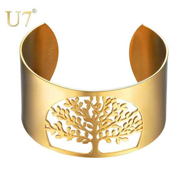 【クーポン利用で7000円】 バングル ブレスレット ゴールド ステンレス ビンテージ レディース メンズ クリスマス ジュエリー カラー ギフト カフ ハンド...