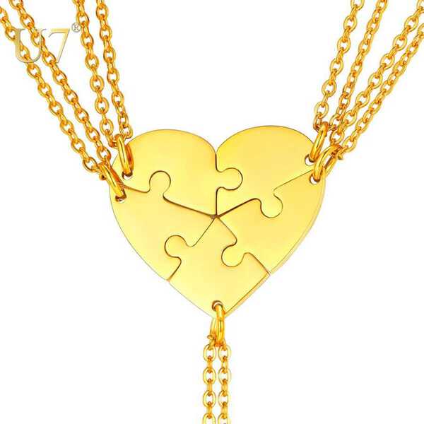 【送料無料】 ペアペンダント ネックレス ハート ステンレス おしゃれ 大人 ペンダント 無料刻印 カスタム カップル ギフト Love セット