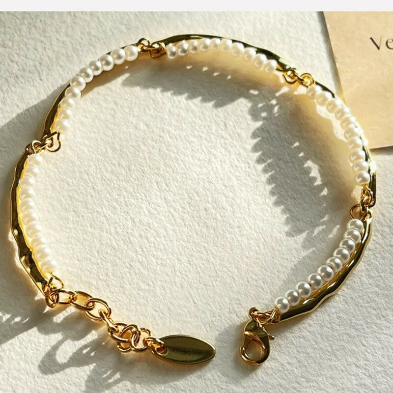 本商品は海外からの発送となり到着までに2週間程度を頂戴します。予めご了承くださいませ。商品名ダブル パール ブレスレット ステンレス スチール レディース シンプル ハンドメイド ジュエリー 防水 エレガントスペック機能-ムードトラッカーチ...