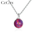 【送料無料】 チョーカー ペンダント ネックレス 赤 レッド シルバー オバール ラウンド ポール リング レディース ファンタジック 925 スターリング 6...