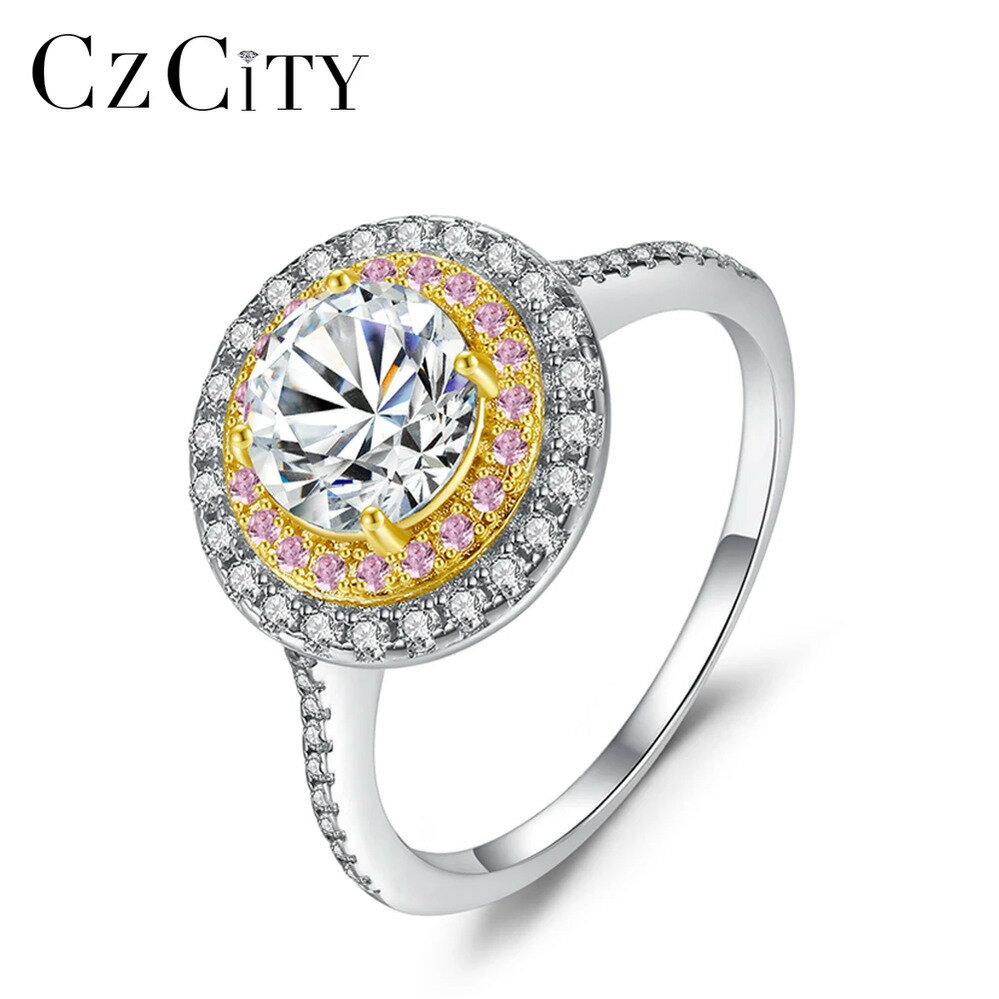 楽天FineJewelrys【クーポン利用で8160円】 指輪 リング ビンテージ シルバー ラウンド レディース オリジナル 925 スターリング ファイン トパーズ 結婚式 ウェディング バンド パーティ トレンド 贅沢 美的