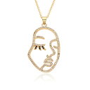 【送料無料】 チョーカー ペンダント ネックレス アメリカ ゴールド レディース メンズ ヨーロッパ フィギュア カラー ジンジャーブレッド チャーム クリスマ...