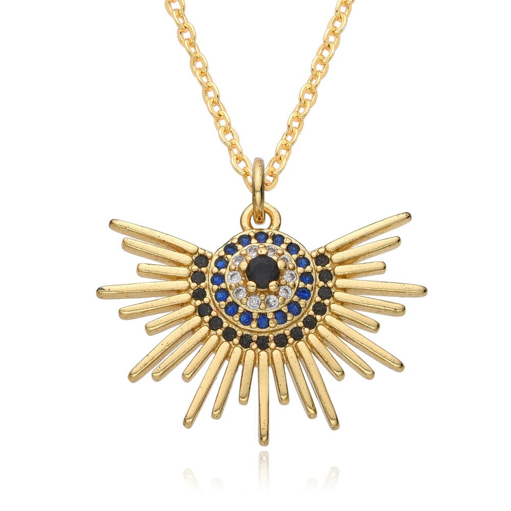 【送料無料】 チョーカー ペンダント ネックレス ゴールド ラウンド トルコ レディース カラー 透かし 悪 エビル ウアジェト ウジャト 目 アイズ ホルス ...