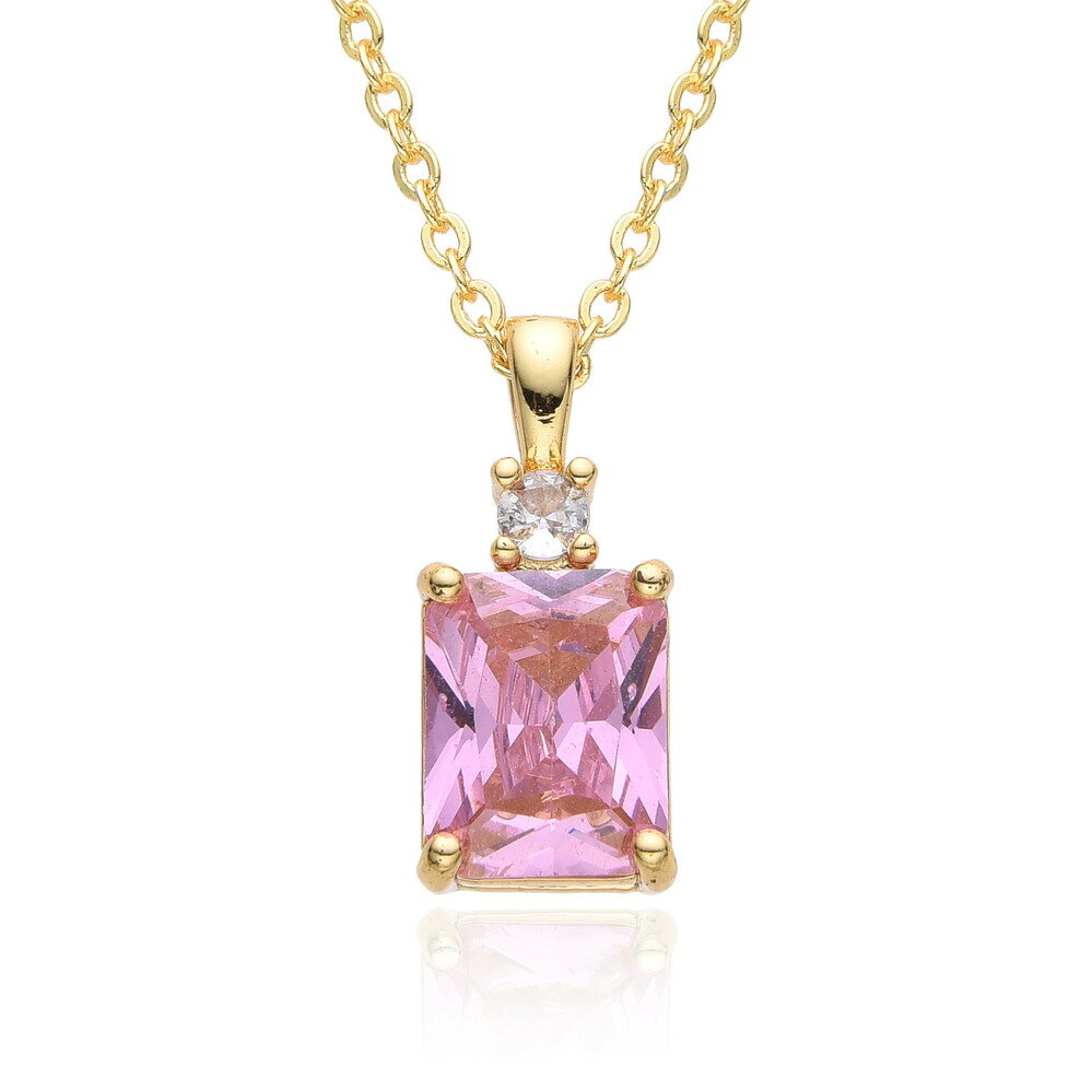 【送料無料】 チョーカー ペンダント ネックレス 白 ホワイト スクエア チェーン ピンク レディース 新しい Y2K 長方形 四角 香水 ボトル チャーム CZ DIY ジュエリー アクセサリー