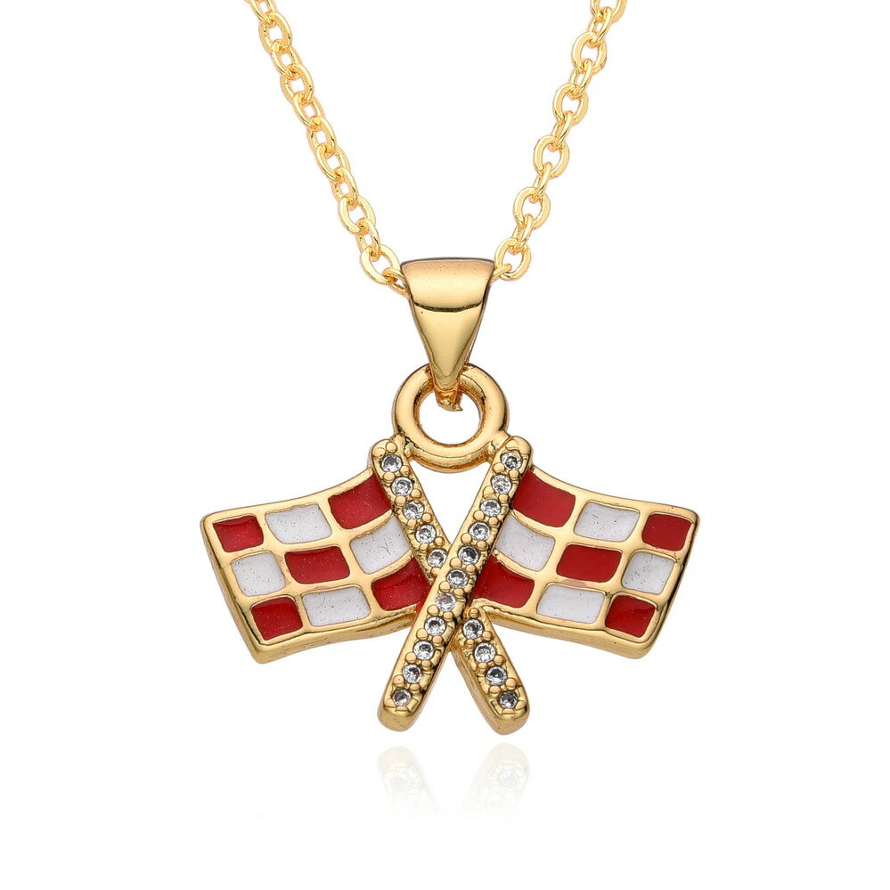 【送料無料】 チョーカー ペンダント ネックレス 白 ホワイト 黒 ブラック ジルコニア 赤 レッド レデ..