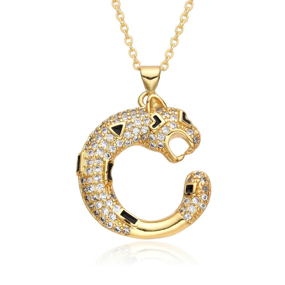 【送料無料】 チョーカー ペンダント ネックレス 動物 アニマル ゴールド タイガー キング ゾウ C レディース メンズ パンク カラー 象 エレファント レ...