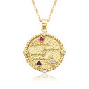 【送料無料】 チョーカー ペンダント ネックレス 花 フラワー スクエア チェーン ラウンド プラント 木の葉 リーフ 植物 レディース チャーム カラフル マ...