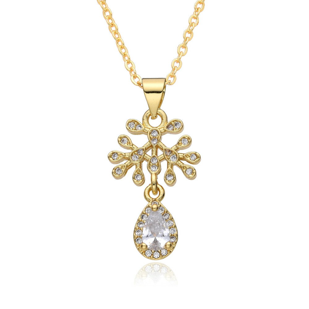 【送料無料】 チョーカー ペンダント ピアス ネックレス ジルコニア ビンテージ ゴールド チェーン プラント ビーズ 木の葉 リーフ 植物 レディース カラー...