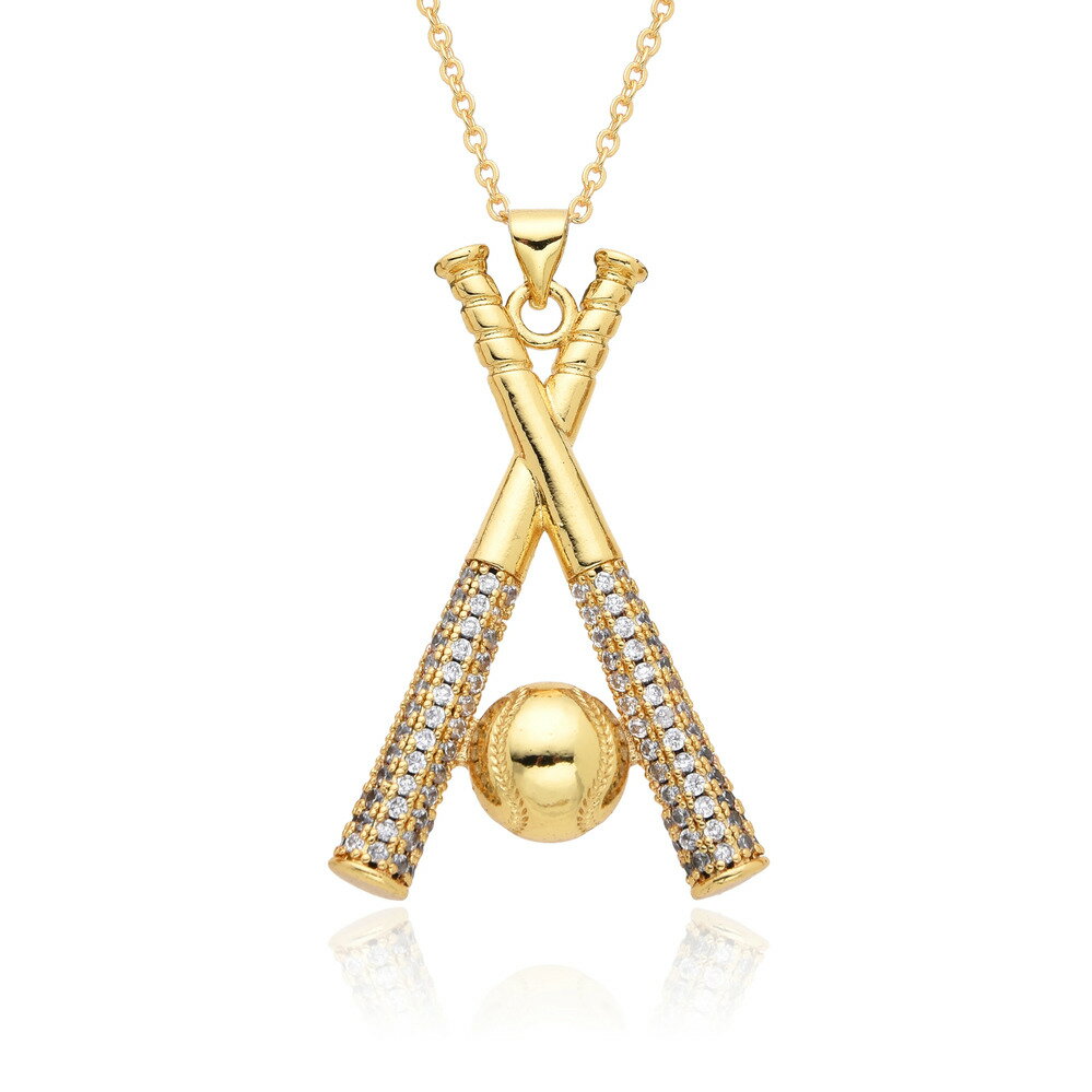 【送料無料】 チョーカー ペンダント ネックレス ゴールド ピンク バイク ポール いかり 錨 レディース カラー ベースボール バット チャーム 象眼細工 C...