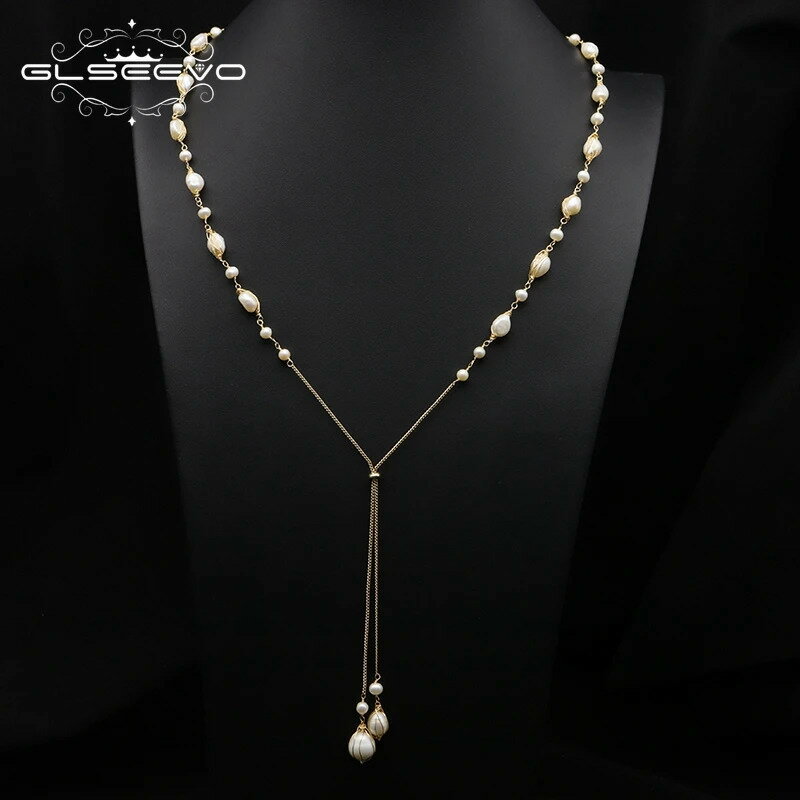 楽天FineJewelrys【クーポン利用で9050円】 ペンダント ネックレス チェーン パール ロング レディース ナチュラル フレッシュ 水 パーティ セーター 贅沢 ファイン ジュエリー ガール ギフト