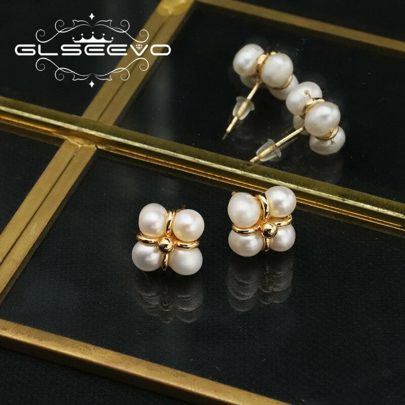 楽天FineJewelrys【送料無料】 ピアス 花 フラワー パール 韓国 レディース 自然 淡水 スタッド スタイル ミニマリスト 気質 ジュエリー アクセサリー