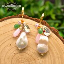 【クーポン利用で5690円】 ピアス 白 ホワイト パール 韓国 レディース シェイプ バロック ガール パーティ 誕生日 面白い スタイル(4)
