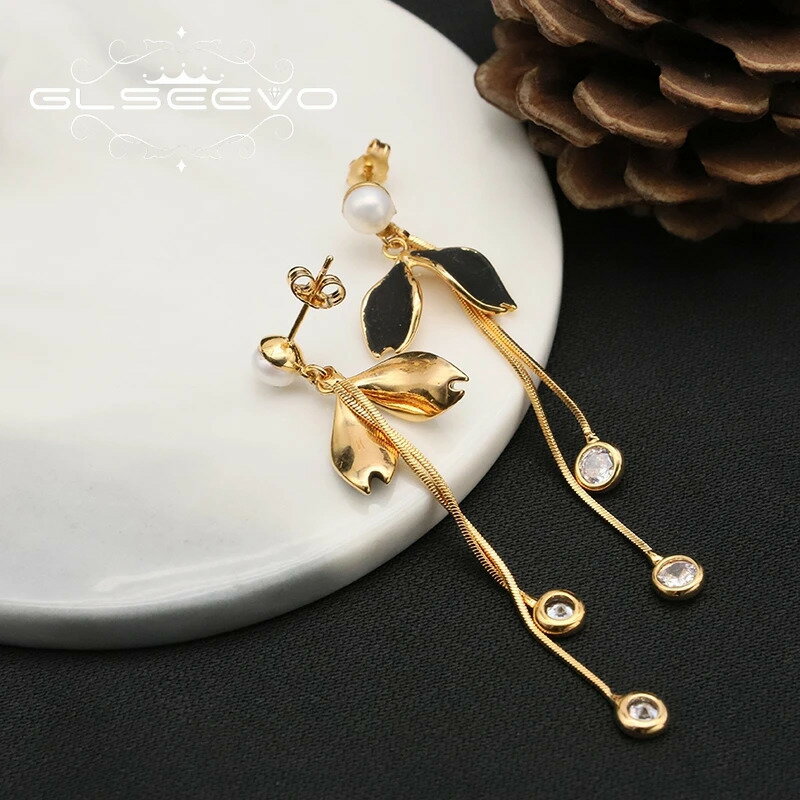 【クーポン利用で5600円】 ピアス ブライダル ゴールド オリーブ プラント キング ロング 揺れる 木の葉 植物 レディース タッセル ハンギング BOHO リーフ ガール 結婚式 ウェディング ダングル