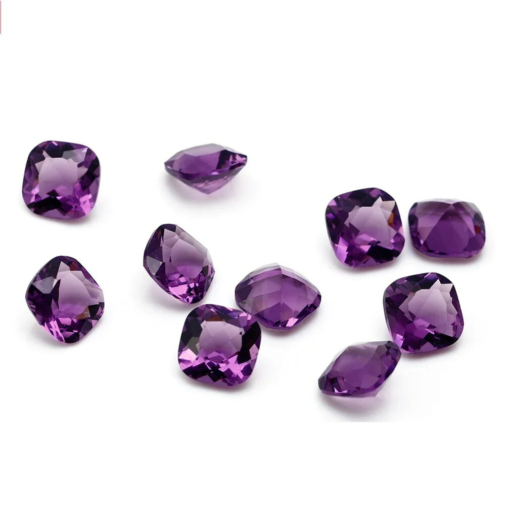 【送料無料】 ルースストーン スクエア ストーン ビーズ レディース 5個 ナノ 両面 カット 四角 9x9mm DIY 裸 ジュエリー アクセサリー 品質 ジ...