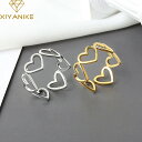 【クーポン利用で3760円】 指輪 リング シルバー ハート LOVE レディース カラー 透かし Love 繋がり ファッション トレンド ライト 贅沢 インデックス 指 フィンガー ロマンチック ジュエリー