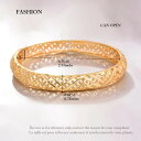 【送料無料】 バングル 花 フラワー エチオピア アフリカ ゴールド レディース 1個 24K カラー ミドル イースト 東 ドバイ 結婚式 ウェディング ジュエリー アフリカン ギフト