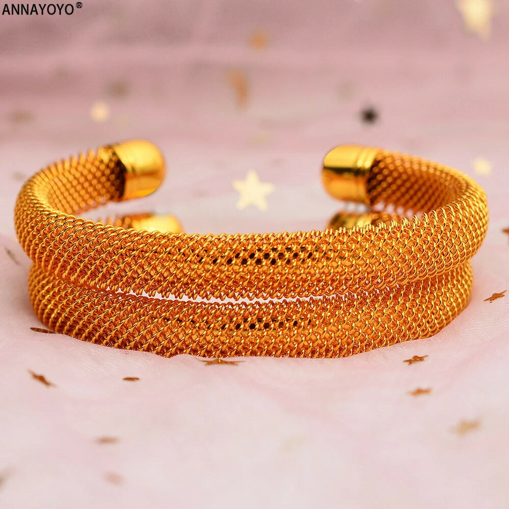 【クーポン利用で4540円】 バングル ブレスレット エチオピア アフリカ ゴールド レディース ドバイ カラー ジュエリー アフリカン 結婚式 ウェディング パーティ ギフト(4)