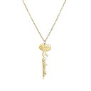 【クーポン利用で4690円】 ペンダント ネックレス 花 フラワー ステンレス ネーム LOVE メンズ レディース カスタム ロマンチック ローズ 名前 Love スチール ネームプレート パーソナライズ ジュエリー