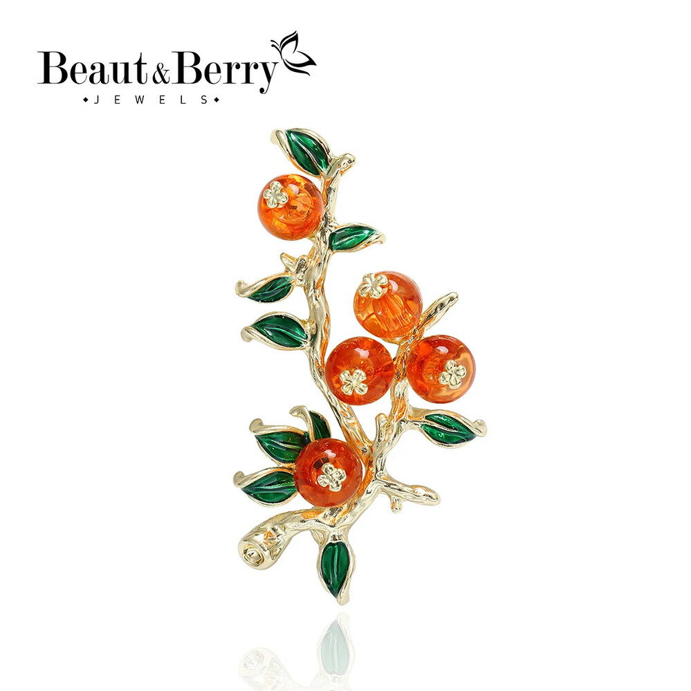 【クーポン利用で3620円】 ブローチ フルーツ プラント 果物 植物 レディース メンズ かわいい エナメ..