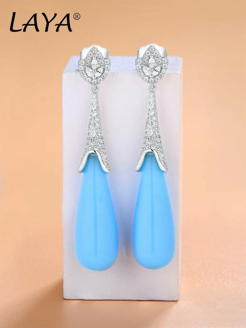 【送料無料】 ピアス ジルコニア シルバー ドロップ カラス パール リング レディース 925 スターリング ファッション ハイ 品質 ジルコン ターコイズ ガラス 誕生日 パーティ 結婚式 ウェディング ジュエリー