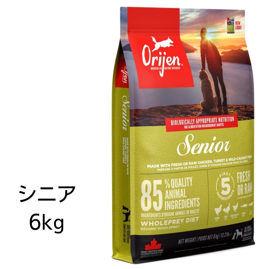【賞味期限2024年12月19日以降】オリジン　シニア　6kg 【正規品】 ドッグフード