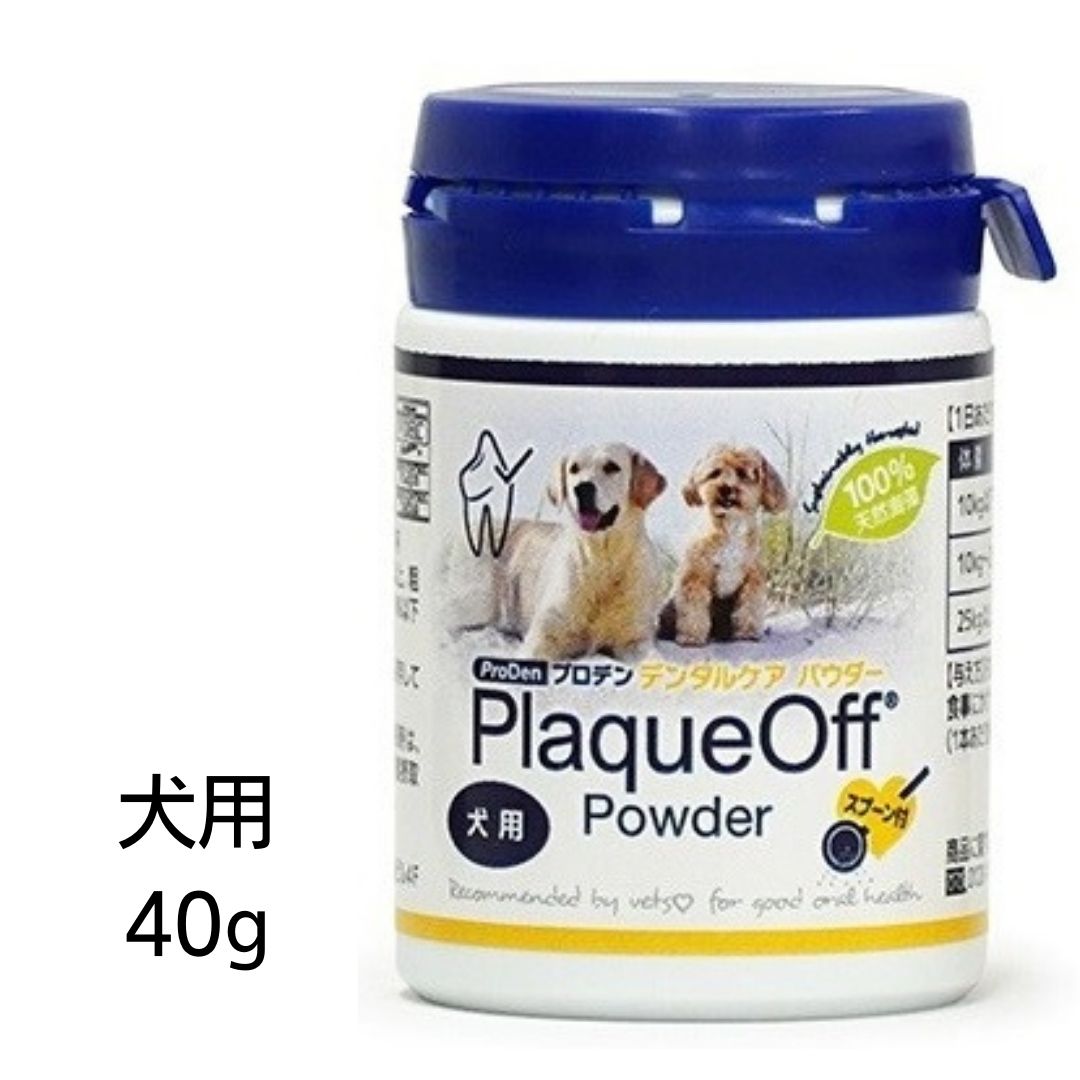 【最大1,000円引きクーポン】【賞味期限2025年8月31日以降】プロデン　デンタルケア　パウダー　犬用　40g　あす楽