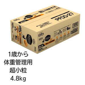 【賞味期限2025年6月30日以降】プロフェッショナルバランス　1歳から体重管理　成犬用　超小粒　4.8kg（400g×12袋）ドッグフード　アダルト　ライト　ダイエット　あす楽
