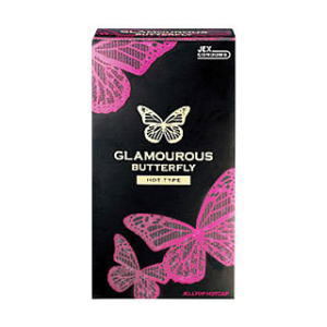 【お取り寄せ品】グラマラスバタフライ　ホットタイプ　12コ入　 【コンドーム 避妊具 スキン】