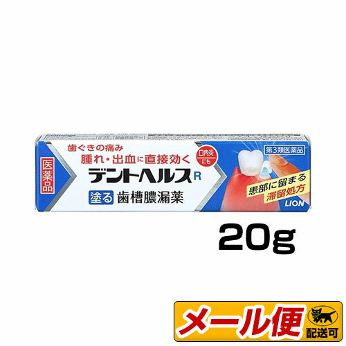 【第3類医薬品】【2個までネコポス配送可】デントヘルスR(20g)