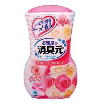 小林製薬 お部屋の消臭元 幸せはこぶフェアリーローズの香り 400ml