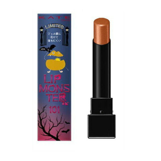 【限定品・人気商品につきお一人様1個まで・リップモンスターシリーズで2個まで】カネボウ　ケイト（KATE)　リップモンスター　101【1/365の日の出】（オレンジイエローxゴールドパール系）のサムネイル