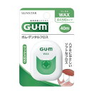 【3個までネコポス可】サンスター ガム(G・U・M) デンタルフロス 40m WAX