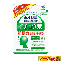 【3個までネコポス配送可】小林製薬 イチョウ葉 90粒　機能性表示食品