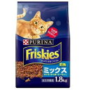 【ネスレ日本】 フリスキードライ お魚ミックス まぐろ・かつお・サーモン入り 1.8kg【日用品】