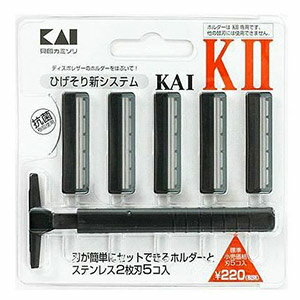 【貝印】 貝印 カミソリ KAI-K2 5コ入 【化粧品】 【貝印】 貝印 カミソリ KAI-K2 5コ入 【化粧品】