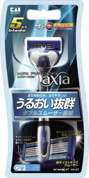 【貝印】 カイレザー axia ホルダー 替刃1個付 1セット 【化粧品】