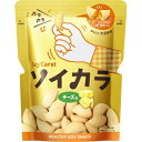 まるごと大豆（うす皮を除く）をたっぷり使用して つくったノンフライでヘルシーなスナック感覚のダイズです。 約50粒分の大豆の栄養を、楽しく、 おいしく摂ることができます。 ソイカラは、まるごと大豆を主原料に用いた、 新しいタイプのヘルシースナック。 一袋に大豆約50粒分使用。 タンパク質、大豆イソフラボン、 食物繊維など大豆の栄養が摂れます。 ノンフライ製法なので、 1袋のカロリーも約120kcalです。 手がベタベタしないので、 何かしながら食べても気になりません。 振るとカラカラ音が鳴り、楽しく食べられます。 カラダにやさしい低GI食品です。 ほんのり香るチーズ味。 子どもから大人までうれしい優しい味わいです。　　 ■原材料 大豆粉（遺伝子組換えでない）、でん粉、チーズ粉、醸造調味料、デキストリン、食物繊維（イヌリン）、食塩、サワークリームエキス、レモンバームエキス、加工でん粉、香料、酸化防止剤（ビタミンC、ビタミンE）、甘味料（ステビア）、パプリカ色素 ※アレルギー物質：大豆、乳 ■栄養成分表示 (1袋（27g）当たり) 　ネルギー：123kcal、タンパク質：5.9g、脂質：4.9g、糖質：13g、食物繊維：1.4g、ナトリウム：86〜200mg（食塩相当量：0.2〜0.5g） 大豆イソフラボン：20mg カリウム：217.9mg（分析値）、リン：138.5mg（分析値） 【原産国】 　日本 【問い合わせ先】 会社名：大塚製薬株式会社 「お問い合わせ窓口」 電話：0120-550-708 受付時間：9:00〜17:00（土・日・祝日・休業日を除く） 【製造販売元】 会社名：大塚製薬株式会社 住所：東京都千代田区神田司町2-9 【商品区分】 「健康食品」 【文責者名】 株式会社ファインズファルマ 舌古　陽介(登録販売者) 【連絡先】 電話：052-893-8701 受付時間：月〜土　9：00〜18：00 (祝祭日は除く) ※パッケージデザイン等、予告なく変更されることがあります。ご了承ください。