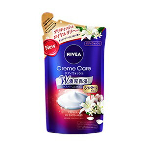 【花王】 ニベア クリームケア ボディウォッシュ ブリティッシュロイヤルリリーの香り つめかえ用 360mL 【日用品】