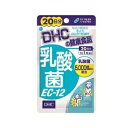 体内の環境を整え、すこやかな毎日をサポートする善玉菌。 バリア力や生活習慣、快調生活に関わる重要な菌ですが、 加齢やストレス、食生活の乱れなどで減少してしまいます。 DHCの「乳酸菌EC-12」は、善玉菌のひとつである乳酸菌、 エンテロコッカスフェカリス菌のパワーをひきだした EC-12を1日目安量あたり5000億個以上配合。 さらにすこやかな環境をバックアップする ラクチュロースとラクトフェリンを加えました。 1日1粒目安です。 ■お召し上がり方 1日摂取目安量：1粒 ・水またはぬるま湯でお召し上がりください。 ■原材料 乳酸菌末（殺菌乳酸菌体、デキストリン）、ラクチュロース（乳成分を含む）/ゼラチン、セルロース、ビタミンC、酸化防止剤（ビタミンE）、ラクトフェリン、ビタミンB1、ビタミンB2、着色料（カラメル、酸化チタン）、微粒二酸化ケイ素 ■栄養成分表示 (1日あたり：1粒229mg) 熱量0.9kcal、たんぱく質0.12g、脂質0.01g、炭水化物0.08g、食塩相当量0.002g、ビタミンC 10mg、ビタミンB1 2.0mg、ビタミンB2 2.0mg、乳酸菌5000億個［Enterococcus faecalis EC-12］、ラクチュロース（オリゴ糖）25mg、ラクトフェリン5mg ■使用上の注意 ・1日の目安量を守って、お召し上がりください。 ・お身体に異常を感じた場合は、飲用を中止してください。 ・特定原材料等27品目のアレルギー物質を対象範囲として表示しています。原材料をご確認の上、食物アレルギーのある方はお召し上がりにならないでください。 ・薬を服用中あるいは通院中の方、妊娠中の方は、お医者様にご相談の上お召し上がりください。 ・健康食品は食品なので、基本的にはいつお召し上がりいただいてもかまいません。食後にお召し上がりいただくと、消化・吸収されやすくなります。 ・直射日光、高温多湿な場所をさけて保存してください。 ・お子様の手の届かないところで保管してください。 ・開封後はしっかり開封口を閉め、なるべく早くお召し上がりください。 ・食生活は、主食、主菜、副菜を基本に、食事のバランスを。 【原産国】 　日本 【問い合わせ先】 会社名：株式会社ディーエイチシー 「健康食品相談室」 電話：0120-575-368 受付時間：9:00〜17:00 (土、日、祝日を除く) 【製造販売元】 会社名：株式会社ディーエイチシー 住所：〒106-8571 東京都港区南麻布2-7-1 【商品区分】 「健康食品」 【文責者名】 株式会社ファインズファルマ 舌古　陽介(登録販売者) 【連絡先】 電話：052-893-8701 受付時間：月〜土　9：00〜18：00 (祝祭日は除く) ※パッケージデザイン等、予告なく変更されることがあります。ご了承ください。