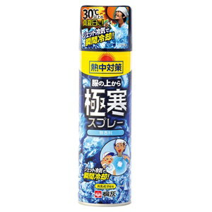 【あす楽対応】【小林製薬】 熱中対策 服の上から極寒スプレー 無香 330mL 【日用品】