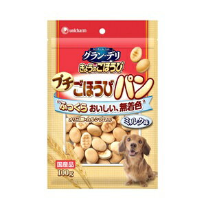 【ユニ・チャーム】 グラン・デリ きょうのごほうび プチごほうびパン ミルク味 100g 【日用品】 1