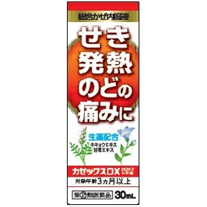  カゼックスDXシロップ小児用 30mL 