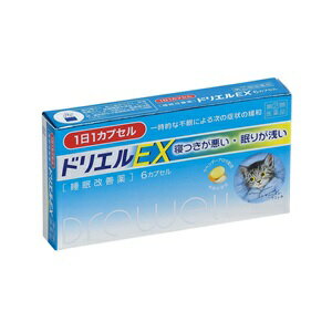 【エスエス製薬】 ドリエルEX 6カプセル 【第(2)類医薬品】